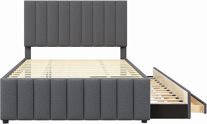 Bellemave Full Size Bed Frame - Image 5