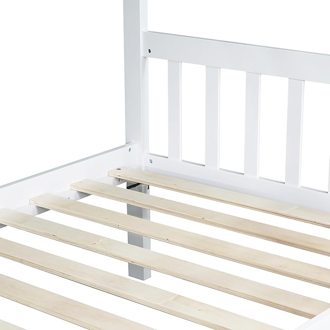 Bellemave Twin Over Twin Bunk Bed - Image 9