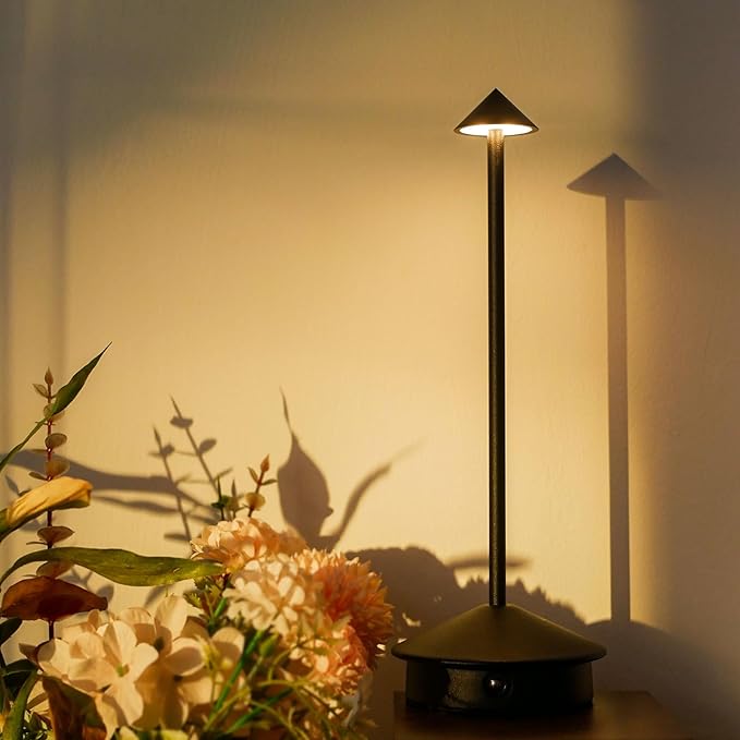 Cordless LED Table Lamp, Rechargeable 5200mAH Battery Operated Lamp - Image 2