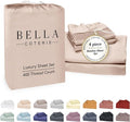 Bella Coterie Luxury Bamboo Viscose Cal King Size Sheet Set | 100% Organically by BC