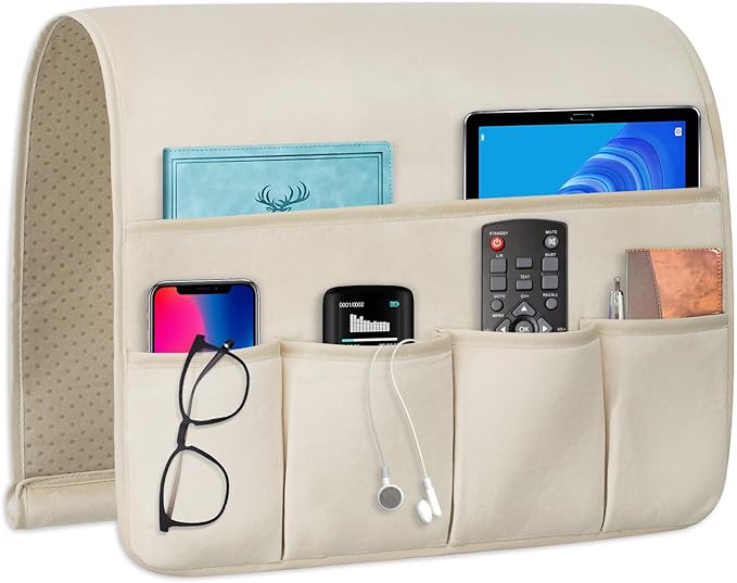WETRBWEH Remote Control Holder for Armchair，Couch Caddy Organizer TV Remote by WETRBWEH