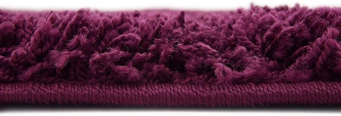 Unique Loom Solid Shag Collection Area Rug - Image 10