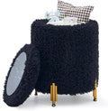 Mxfurhawa Round Ottoman Foot Stool by Mxfurhawa