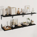 Dreamland Deep Floating Shelves, Wide Display Shelf Wall Mounted by Dreamland