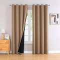 ChrisDowa 100% Blackout Curtains 80 inch Long by ChrisDowa