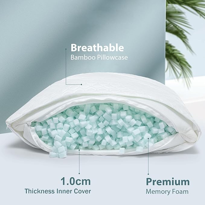 Extra Long Body Pillow Memory Foam 160x50cm – Body Pillows - Image 4