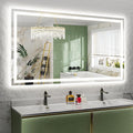 YEELAIT 66x36 Inch LED Bathroom Mirror by YEELAIT