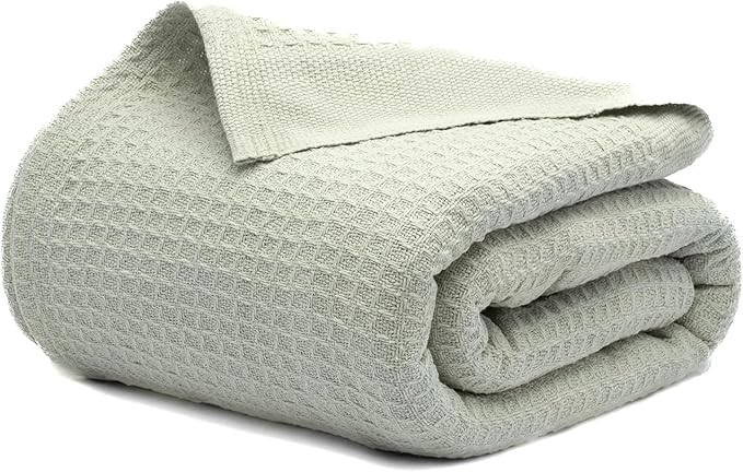 Salt Earth 100% Cotton Throw Blanket, Outdoor & Office Couch, Cozy Room Decor by SaltEarth