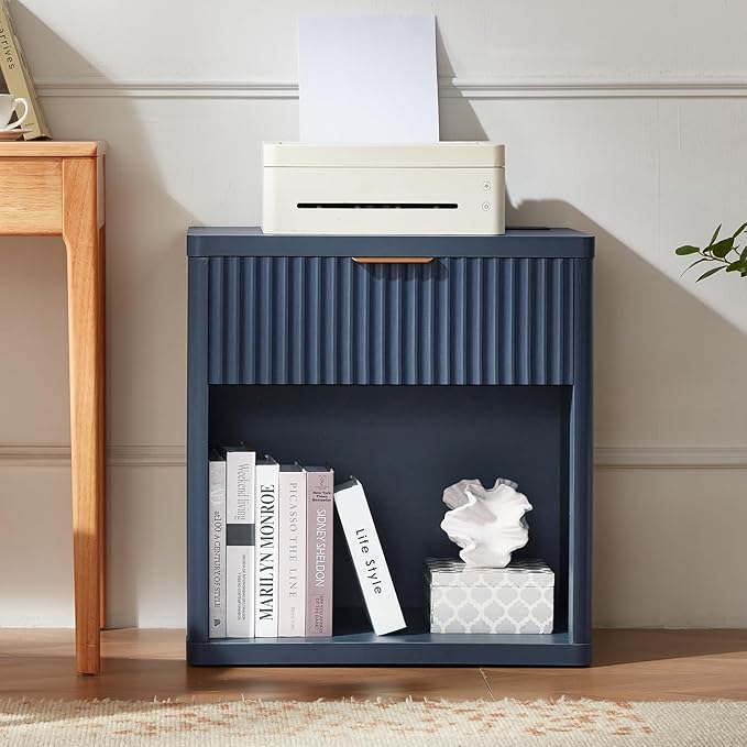LEYAOYAO Fluted Farmhouse Nightstand Set of 2 - Image 7