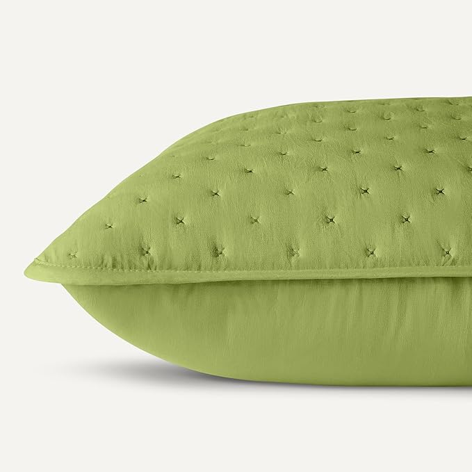 Amazon Basics Brushed Microfiber Quilt Set, Extra Soft - Image 5