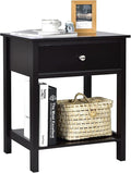 Giantex Nightstand, Wood End Table by Giantex
