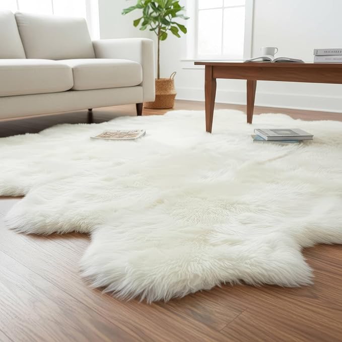 Genuine Extra Large Sheepskin Rug - Image 4