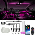 Car LED Lights Interior Light, 10 in 1 Car Ambient Lighting Kits by WEBUPAR