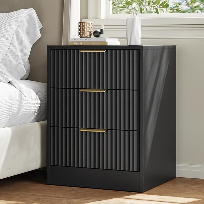 9 Drawer Black Dresser & Nightstand Set 3-Piece - Image 7