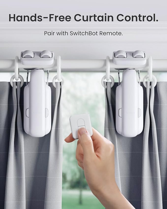 SwitchBot 2025 Automatic Curtain Opener 3 Rod- - Image 2