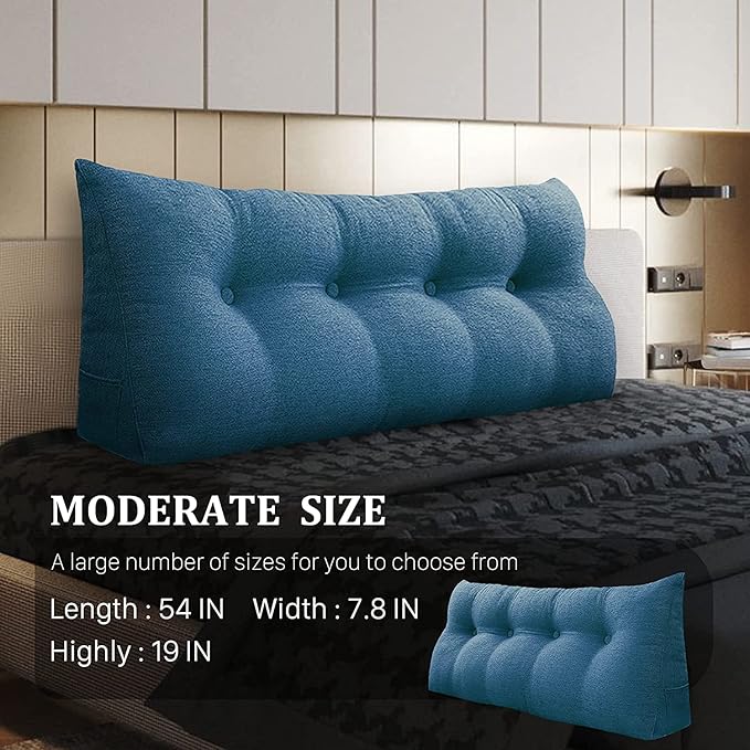 homecozy Wedge Headboard Pillow Dorm Room Reading Pillow Back Support - Image 6