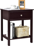 Giantex Nightstand, Wood End Table by Giantex
