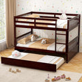 KOMFOTT Wood Full Over Full Bunk Bed by KOMFOTT