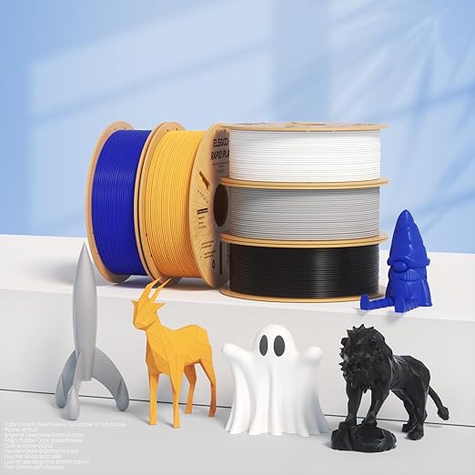 ELEGOO Rapid PLA Plus Filament 1.75mm Blue & Red 2KG, PLA+ 3D Printer Filament - Image 7