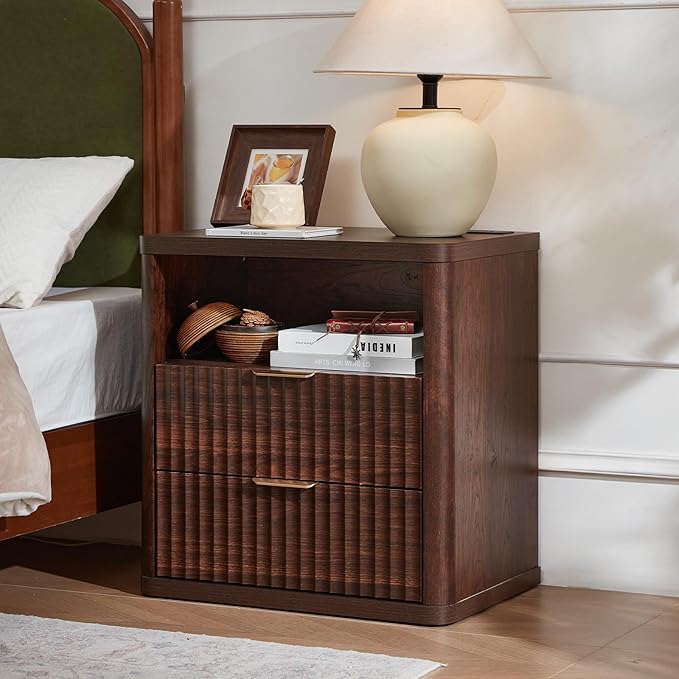 LEYAOYAO Fluted Nightstand - Image 2