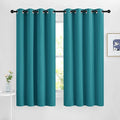 NICETOWN Peacock Teal Blackout Nursery Curtains, Grommet Thermal Curtains & by NICETOWN
