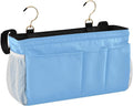 KOPIRIT Lake Blue Bedside Caddy Storage Bag Bedside Organizer by KOPIRIT