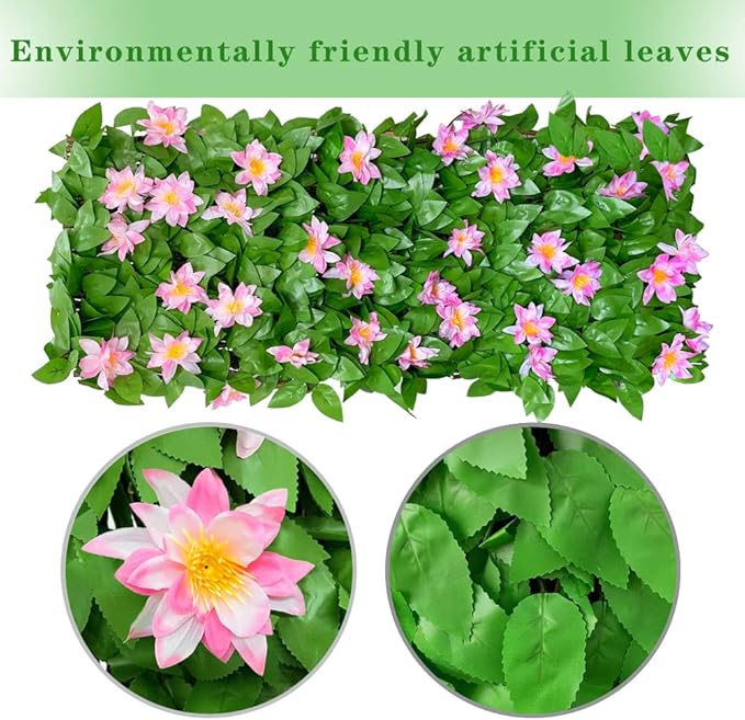 BYBAG Expandable Faux Ivy Fence Privacy Screen - Image 2