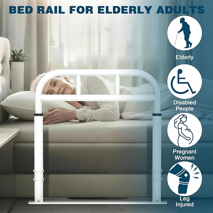 THOOUM Bed Rail for Elderly Adults Safety, Heavy Duty Bed Rail - Image 6
