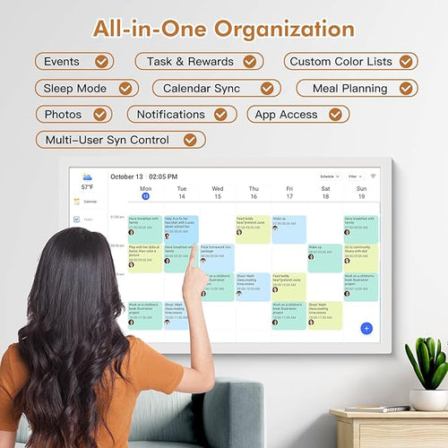 24" Smart Calendar Digital Chore-Chart-for-Planner - Image 2