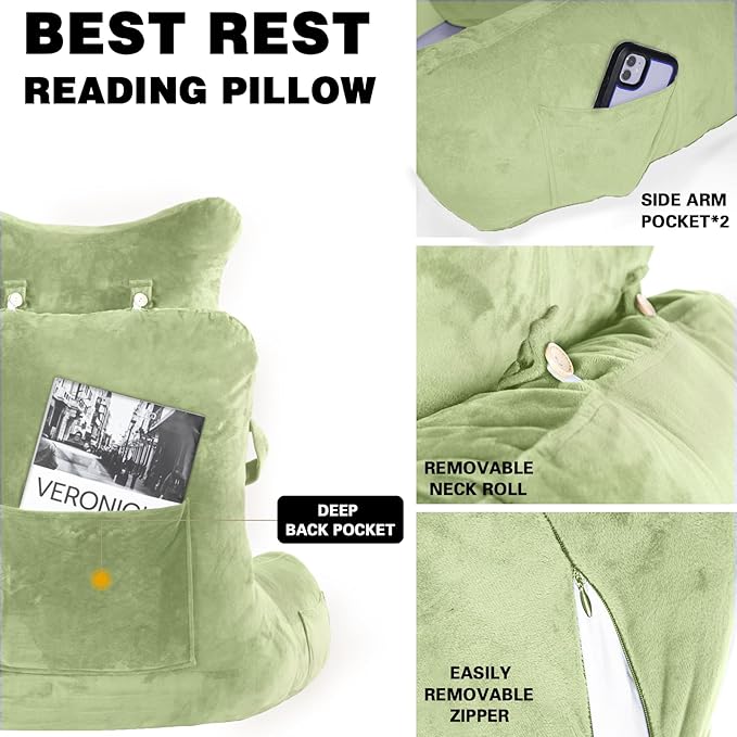SLIGUY Reading Pillow-Bed Rest Pillow - Image 3