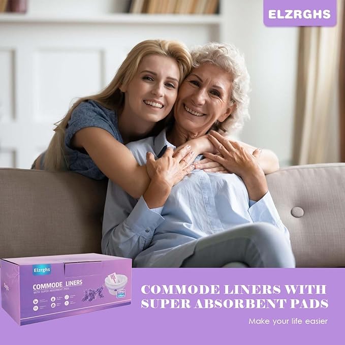 Commode Liners with Absorbent Pads - Image 7