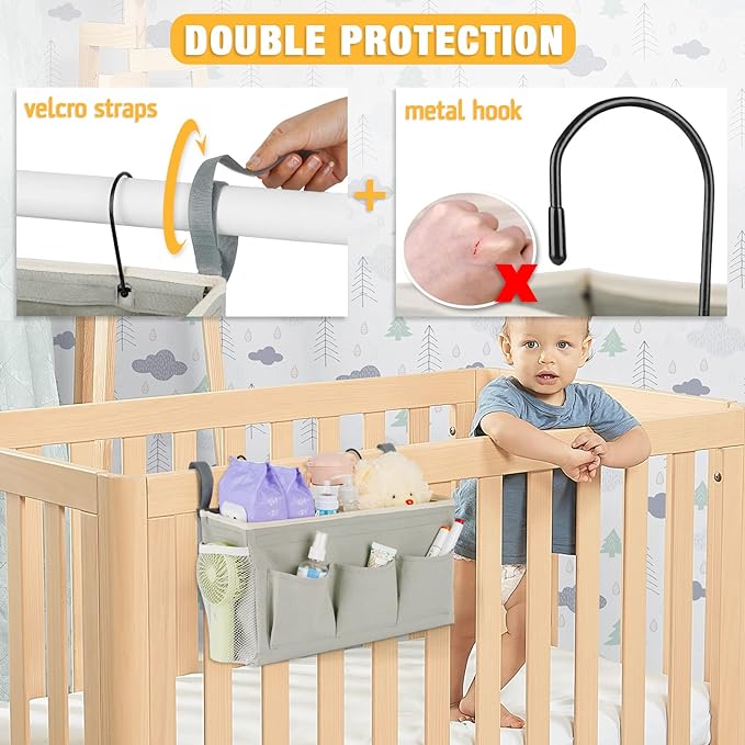 Lilithye Bedside Storage Organizer - Image 4