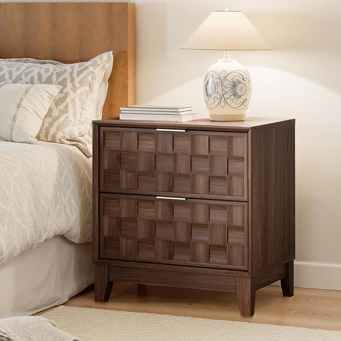 COLAMY Night Stand Set of 2, Nightstand - Image 2