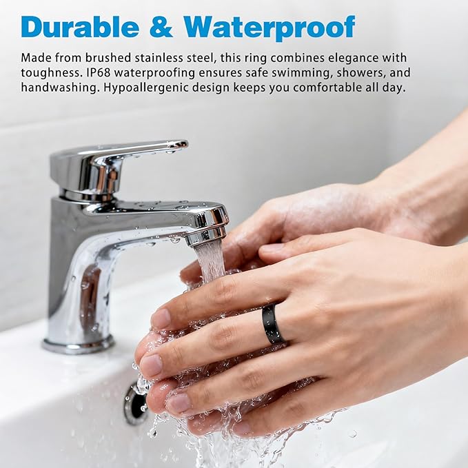 S SECRETTOP Smart Ring Health Tracker - Image 8