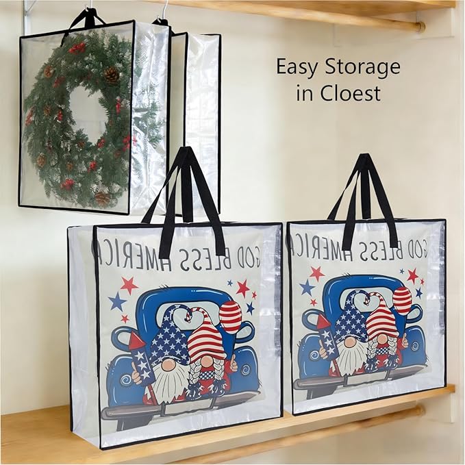 5-Pack Clear Heavy Duty Moving Bags and Storage Bags, 25 Gallon Large Moving - Image 3