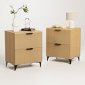 Royal Windsor Small Fluted Nightstand Set of 2 by RoyalWindsor
