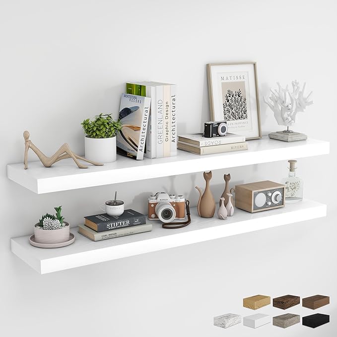 RICHFOCUS 55Inch Floating Shelves by Unknown