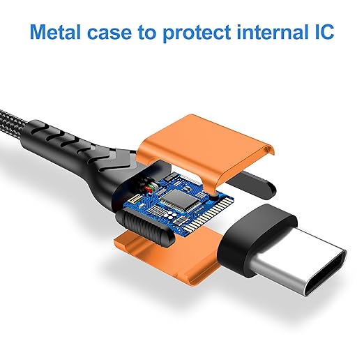 Durcord USB C to USB C Cable, Type C to Type C Charger Braided USB Cable - Image 3