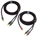 Arklove 25ft Shielded RCA Splitter Subwoofer Stereo Audio Video Cable 1 Female by Arklove