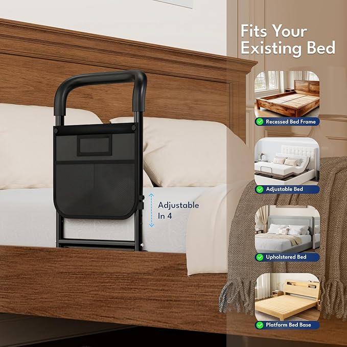 HOMEAL Bed Rails for Elderly Adults Safety - Image 4