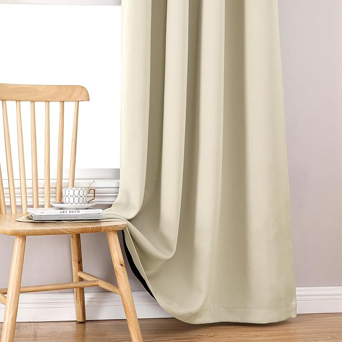 ChrisDowa 100% Blackout Curtains 102 inch Long - Image 7