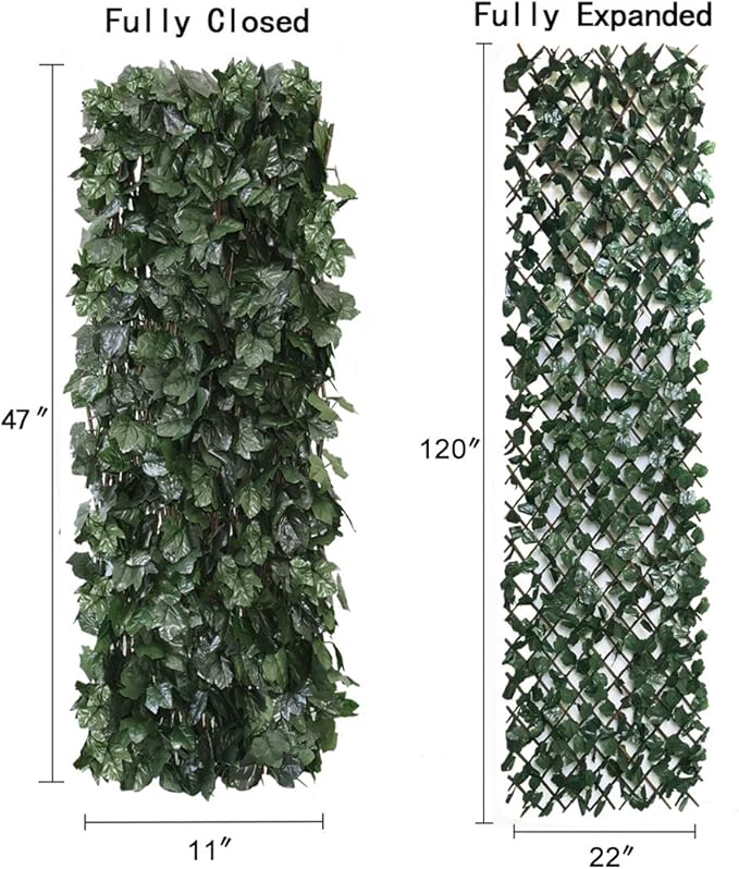 BYBAG Expandable Faux Ivy Fence Privacy Screen - Image 2