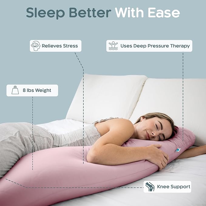 Weighted Body Pillow 8lbs - Image 2