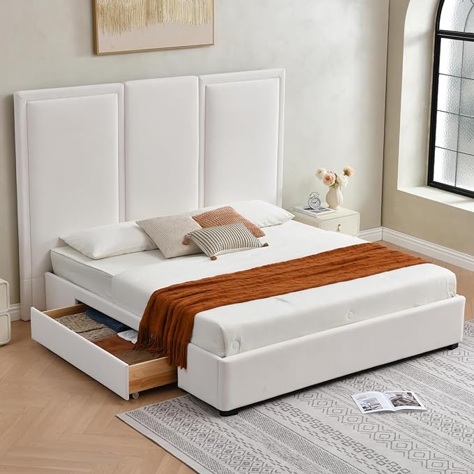 YUHUASHI King Size Bed Frame - Image 9