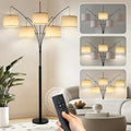 Fansdrick Floor Lamps for Living Room, 4000LM Super Bright Arc Floor Lamp by Fansdrick