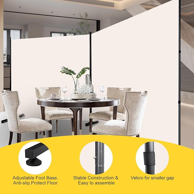 Room Divider Folding Privacy Screens - Image 3