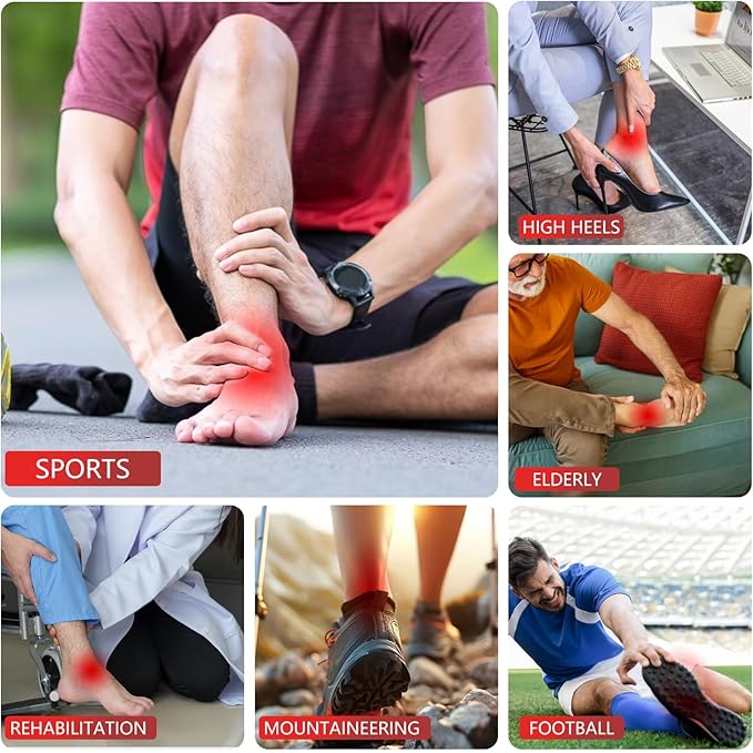 Rechargeable Red Light Therapy Feet Ankle, 132 LEDs 660 nm Red Light and 850 nm - Image 8