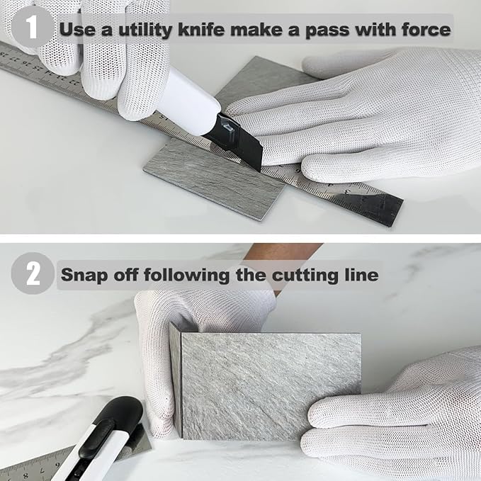AULIGET 4 Pieces Mountain Rock Peel and Stick Backsplash Wall Tile, 4 Pieces - Image 7
