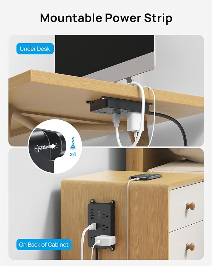 TROND Surge Protector Power Strip - Image 5