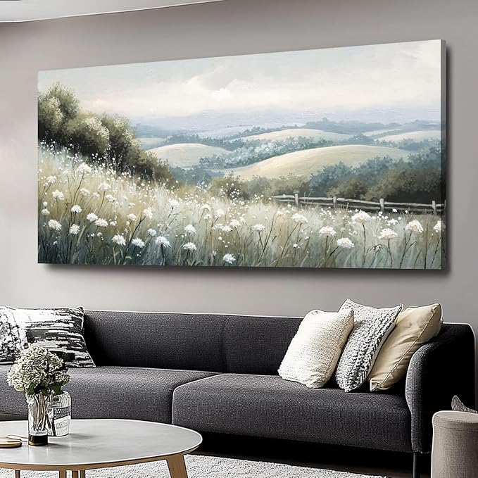 Sea of Flowers Canvas Wall Art - Image 8